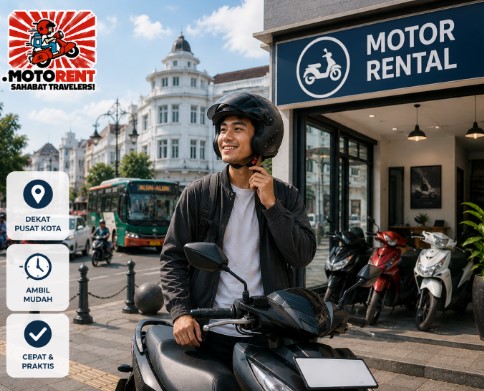 Sewa Motor Bandung Dekat Pusat Kota, Ambil Mudah dan Cepat