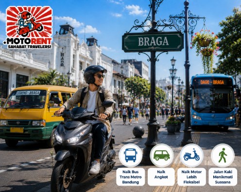 Transportasi Praktis untuk Main ke Braga Saat Akhir Pekan