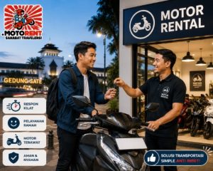 Rental Motor Bandung dengan Pelayanan Ramah, Solusi Transportasi Simpel Anti Ribet