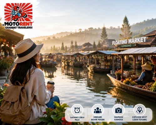 Tips Datang ke Floating Market Agar Tidak Terlalu Ramai
